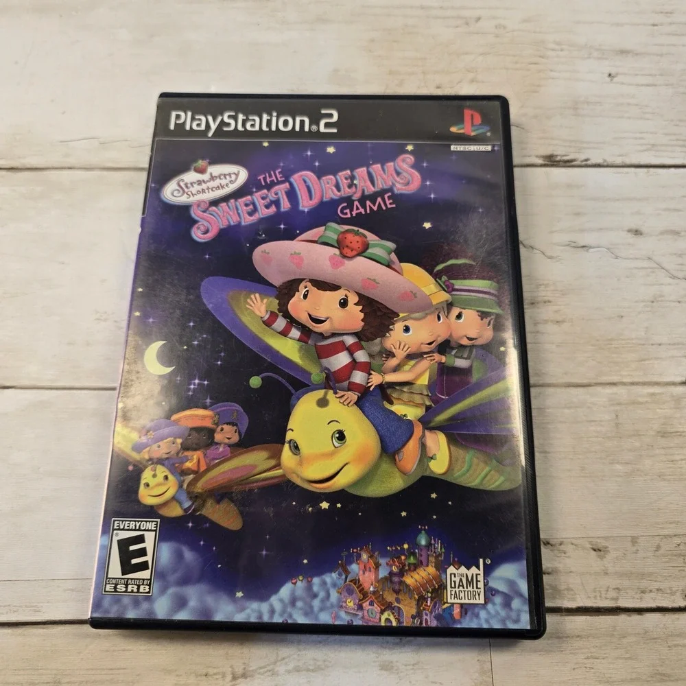Strawberry Shortcake The Sweet Dream Game Sony PlayStation 2 PS2 SLUS 21497 2006